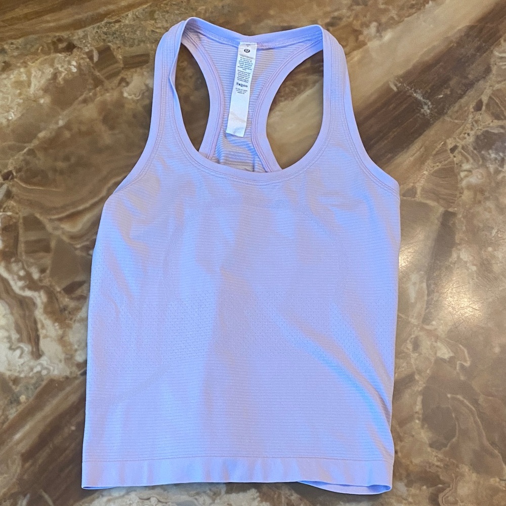 Lululemon Lavender Racerback Tank Top